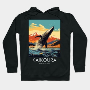 A Pop Art Travel Print of Kaikoura - New Zealand Hoodie